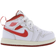 NIKE Jordan 1 Mid SE TD - White/Dune Red/Sail/Lobster (FJ3466-160)