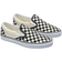 Vans Classic Slip-On Wide Checkerboard - Black/Classic White