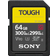 Sony Tough SDXC Class 10 UHS-II U3 V90 300/299MB/s 64GB