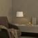 GUBI Tynell Brass/Canvas Bordslampa 58cm