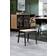 AC Design Furniture Kenna Set of 2 Black Kitchen Chair 83cm 2pcs