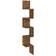 vidaXL 815210 Smoked Oak Vägghylla 20cm