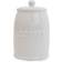 Dunelm White Hearts Coffee Canister Coffee Jar