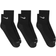 Nike Everyday Max Cushioned Training Ankle Socks 3-pack - Black/Anthracite/White