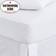 Dunelm Non Iron Bed Sheet White (200x180cm)