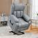 Homcom 713-151V80GY Grey Armchair 39.8"