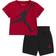 Nike Infant Jordan Jumbo Jumpman Shorts Set - Red/Black