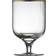Lyngby Palermo Gold Rødvinsglas 30cl 4stk