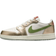 Nike Air Jordan 1 Retro Low GS - Sail/Metallic Gold Grain/Cedar/Oil Green