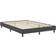 vidaXL Box Mattress Grey Sengeramme 140.5 x 201cm