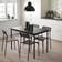 IKEA Sandsberg/Adde Black Bordsgrupp 67x110cm