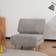 Homcom Folding Light Grey Sofa 89cm 1-Sitzer