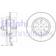 Delphi Bremseskive Fuld B.LA Til Lancia Fiat Alfa Romeo