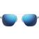 Randolph Engineering Aviator Sunglasses Polarized Silver/Blue