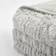 Sienna Fluffy Long Fleece Shaggy Soft Fleece Sensory Couverture lestée 8kg Gris (200x150cm)