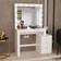 Boahaus Aurora White Dressing Table 17.5x43.2"