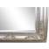 Inspire Home Decor Ornate Silver Wall Mirror 77x20cm