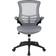 Flash Furniture High-Back Dark Grey Mesh Kontorsstol 104.8cm