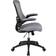 Flash Furniture High-Back Dark Grey Mesh Kontorsstol 104.8cm