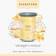 Yankee Candle Vanilla Cupcake Yellow/Grey Bougie Parfumée 567g