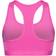 NIKE Swoosh Medium Support Padded Sports Bra - Playful Pink/White