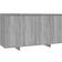 vidaXL Engineered Wood Grey Sonoma Buffet 135x75cm