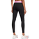 Nike Women's Pro Mid Rise Mesh Paneled Leggings - Black/Playful Pink/White