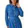 Roman Petite Cotton Shirt Dress - Denim