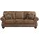 Ashley Larkinhurst Faux Leather Brown Sofa 89" 3 Seater