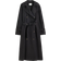 H&M Double Breasted Trench Coat - Black