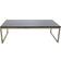 Venture Design Estelle Grey/Brass Couchtisch 60x120cm