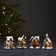 Star Trading Display Smallville Multicolour Julby 32.5cm 12st