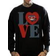 DC Comics Chibi Catwoman Love Sweatshirt - Black