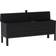 Form & Refine A Line Black Stained Oak Settee Bench 111x45cm