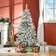 Homcom Snow Flocked Green Christmas Tree 152.4cm