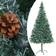 vidaXL Cones Green Christmas Tree 210cm