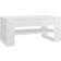 vidaXL 810905 High Gloss White Coffee Table 21.7x40.2"