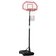 Homcom Outdoor Adjustable Basketball Hoop Stand w/ Wheels and Stable Base