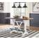 Ashley Signature Design Brown/White Dining Table 30x60"