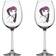 Kosta Boda All About You Red Wine Glass, White Wine Glass 52cl 2pcs