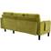 Reversible Sectional Sleeper Olive Sofa 72.4" 3 Seater