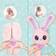 IMC TOYS Peekapets Rabbit 30cm