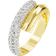 Swarovski Dextera Ring - Gold/Transparent