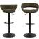 AC Design Furniture Jack Olive Green/Black Barstol 104cm 2stk