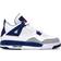 Nike Air Jordan 4 Retro GS - White/Hyper Orange/Deep Royal Blue/Wolf Grey