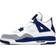 Nike Air Jordan 4 Retro GS - White/Hyper Orange/Deep Royal Blue/Wolf Grey