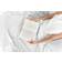 CGK Unlimited COMIN18JU063678 Bed Sheet White (274.3x259.1cm)