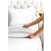 CGK Unlimited COMIN18JU063678 Bed Sheet White (274.3x259.1cm)