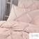 Serene Lara Ruched Easy Care Duvet Cover Pink (230x220cm)