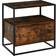 Homcom Industrial Style Side ‎Brown Small Table 34x60.5cm